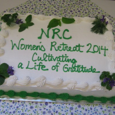 2014 NRC Women's Retreat Cake