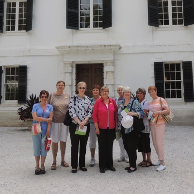 The NRC Women's Book Group (and Friends) visiting The Mount, home of American Novelist Edith Wharton in Lenox, MA - July 2013